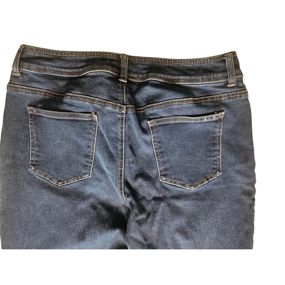 Chico's So Slimming Jeans Size 10 (1.5) Indigo 16W/28L - Picture 6 of 6